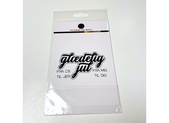 Add on November - PTW Design diessæt - Glædelig Jul + Til og Fra