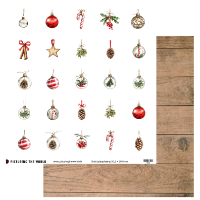 Add on November - PTW Design - Juletraditioner 12x12 Klippeark - sælges kun til kitklubmedlemmer