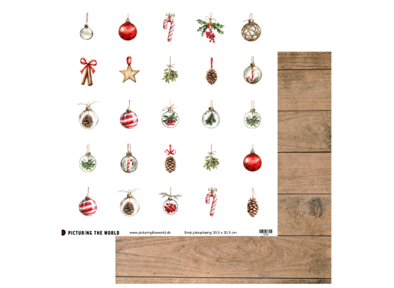 Add on November - PTW Design - Juletraditioner 12x12 Klippeark - sælges kun til kitklubmedlemmer