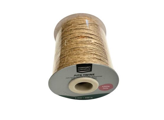 Add on November - Jute Twine, 100% Natural - 1mm x 200 m - 1 stk