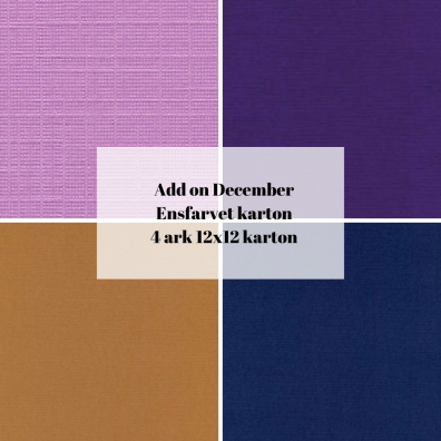 Add on December - Karton