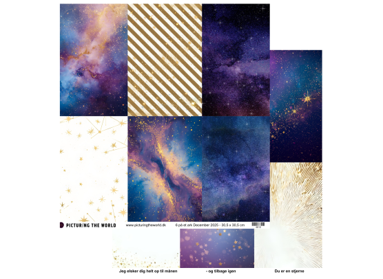 Add on December - PTW Design - December 2025 - 6 på 1 ark - sælges kun til kitklubmedlemmer.