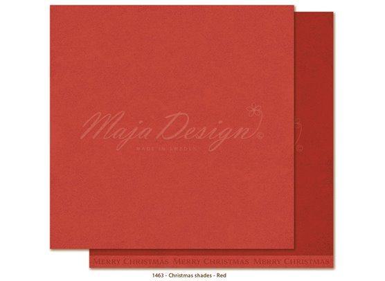 Monochromes - Strawberry Shades - Summer Green 12x12 papir fra Maja Design