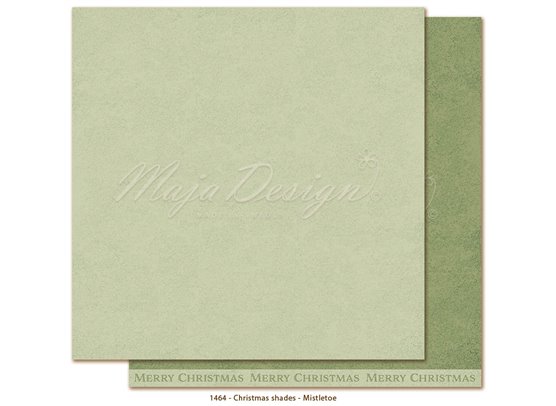 Monochromes - Strawberry Shades - Summer Green 12x12 papir fra Maja Design