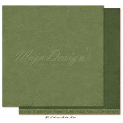 Monochromes - Strawberry Shades - Summer Green 12x12 papir fra Maja Design