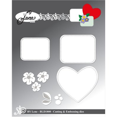 By Lene dies - Frame For Text