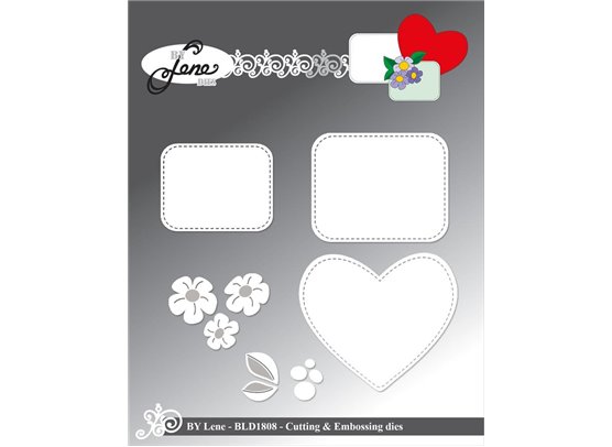 By Lene dies - Frame For Text