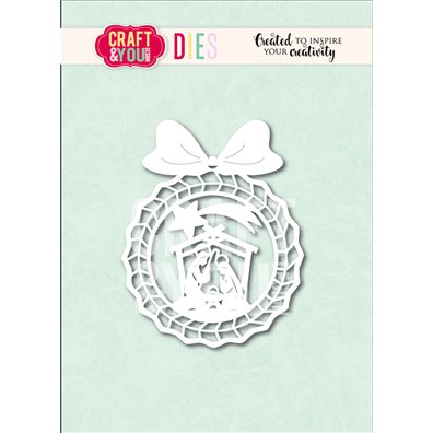 Craft And You Dies - Nativity Bauble