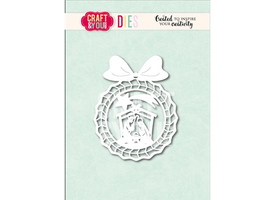 Craft And You Dies - Nativity Bauble