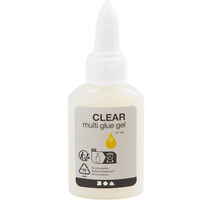 Clear Multi Glue Gel - 27 ml.