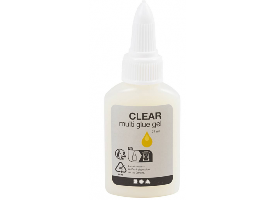 Clear Multi Glue Gel - 27 ml.