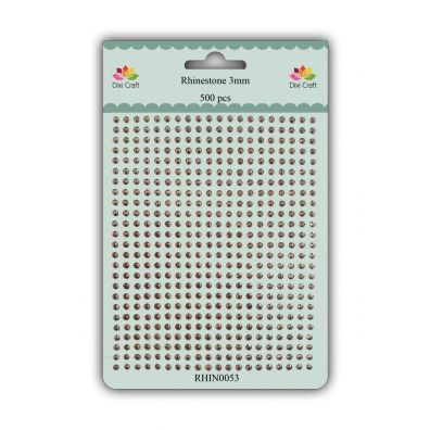 Dixi Craft - Rhinestone - 3mm Bronze