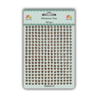 Dixi Craft - Rhinestone - 5mm Bronze