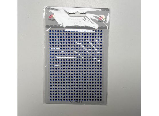 Dixi Craft - Rhinestone - 3mm Mørke Blå