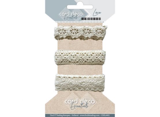 Card Deco Essentials - Lace ca. 3 x 1 mtr