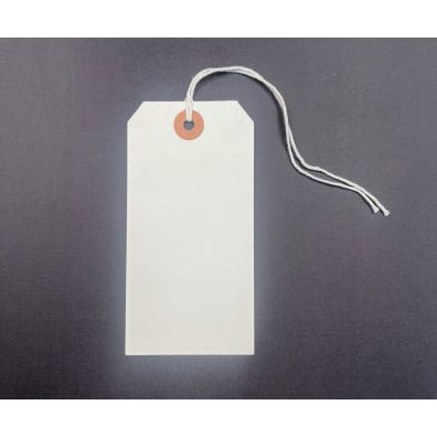 Add on Januar - Manillamærker - Hvid m. snor ca. 26 stk.