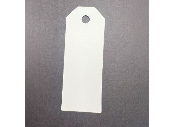 Add on Januar - Små Manillamærker - Hvid ca. 10 stk.