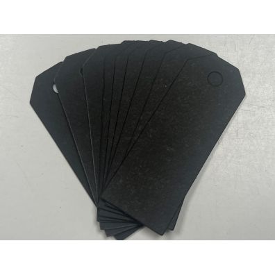 Add on Januar - Små Manillamærker - Sort ca. 12 stk.