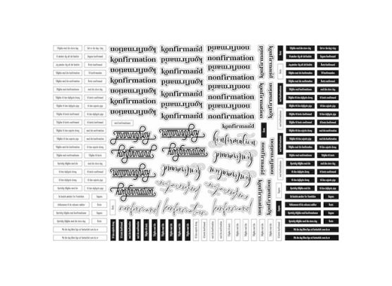 Dan Cuts - Konfirmations Tekster