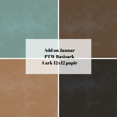 Add on Januar - PTW Design - Januar Basis sampak - sælges kun til kitklubmedlemmer