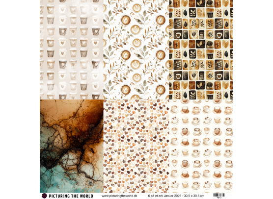 Add on Januar - PTW Design - Januar 2026 - 6 på 1 ark - sælges kun til kitklubmedlemmer.