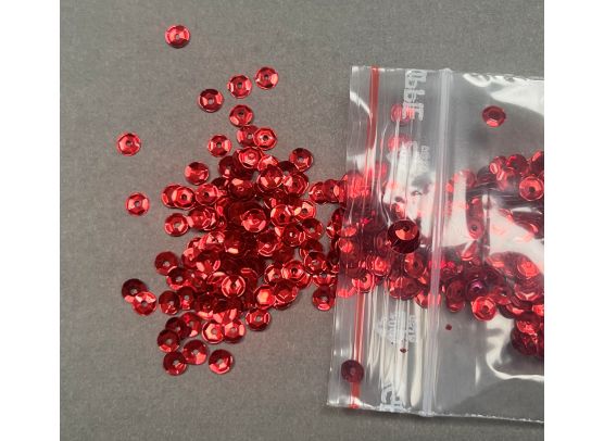 Sequins - Rød