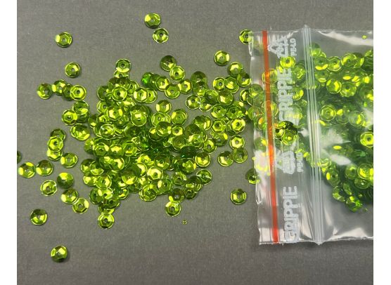 Sequins - Lime