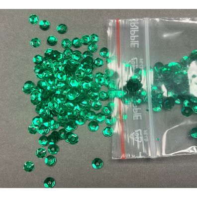 Sequins - Mørk Grøn