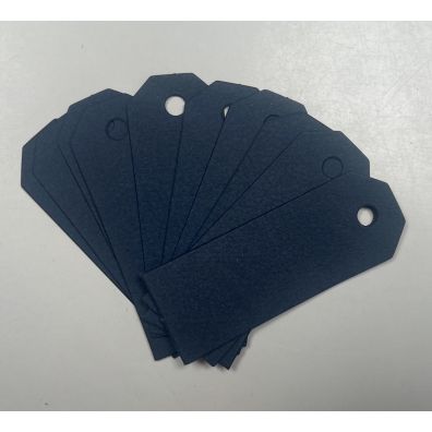 Små Manillamærker - Navy ca. 11 stk.