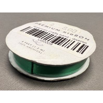American Crafts - Premium Ribbon - Green