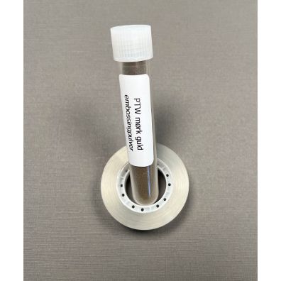 PTW Embossingpulver - Mørk Guld