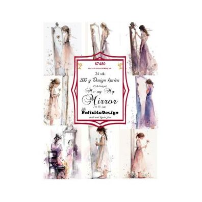 Felicita Design - 7x10 cm - Toppers - Cheerful Outside - 24 ark