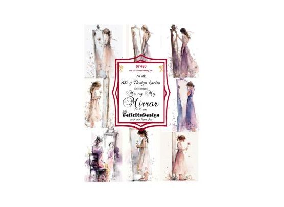 Felicita Design - 7x10 cm - Toppers - Cheerful Outside - 24 ark