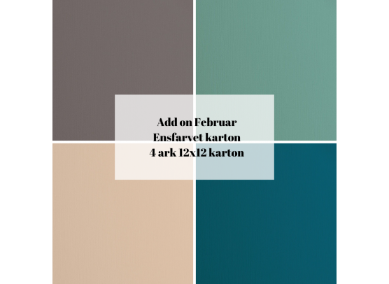 Add on Februar - Karton