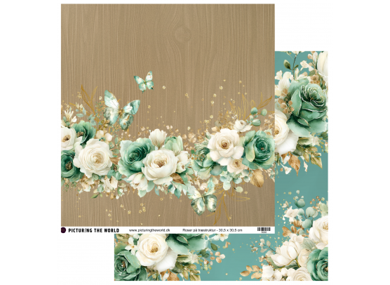 Add on August - PTW Design - April Klippeark og Papirsampak - 9 ark 12x12