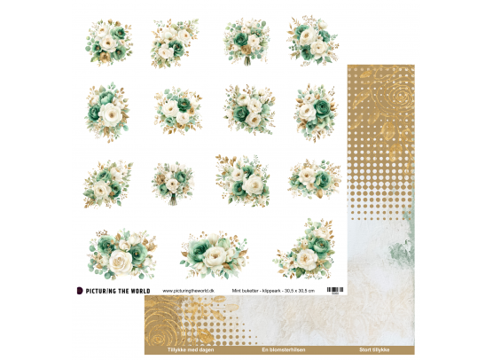 Add on August - PTW Design - April Klippeark og Papirsampak - 9 ark 12x12