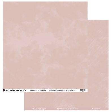 Add on Marts - PTW Design - Basisark 4 - Marts 2026 - sælges kun til kitklubmedlemmer