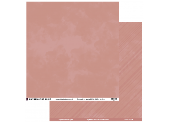Add on Marts - PTW Design - Basisark 3 - Marts 2026 - sælges kun til kitklubmedlemmer