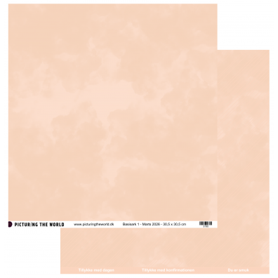 Add on Marts - PTW Design - Basisark 1 - Marts 2026 - sælges kun til kitklubmedlemmer