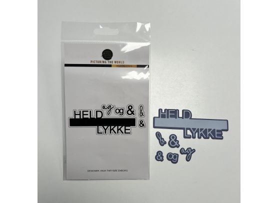 Add on Marts - PTW Design Dies - Held og Lykke
