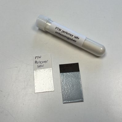 PTW Embossingpulver - Perlemor Sølv