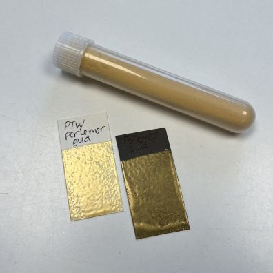 PTW Design Embossingpulver - Perlemor Guld Skær