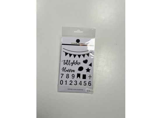 PTW Design diessæt - Tillykke Hurra