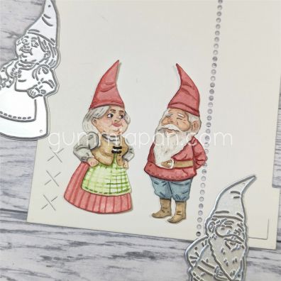 Gummiapan Dies - Father & Mother Christmas