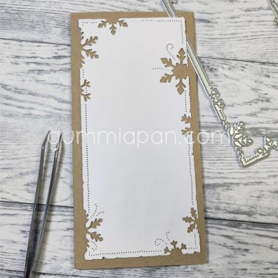 Gummiapan Dies - Large Snowflake