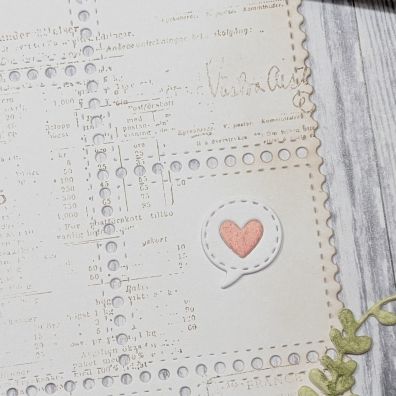 Gummiapan Dies - Small Hearty Speech Bubble