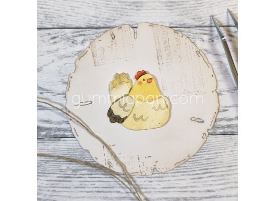 Gummiapan Dies - Laying Hen