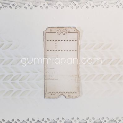 Gummiapan Dies - Ticket with Strawberry