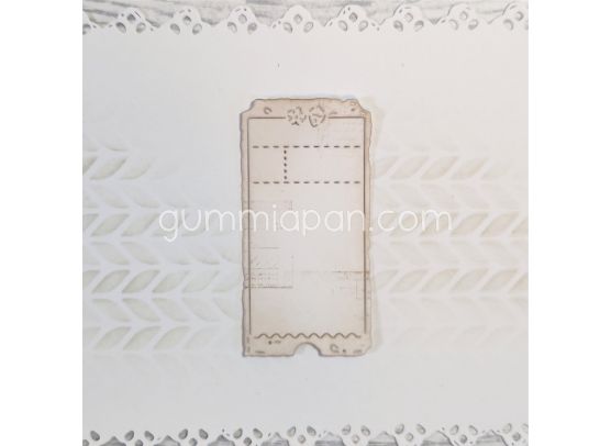 Gummiapan Dies - Ticket with Strawberry