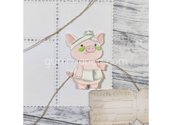 Gummiapan Dies - Piggy